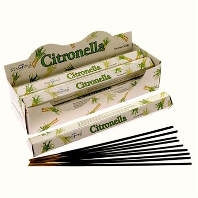 Citronella Incense Sticks Stamford Box Of Six Special Offer